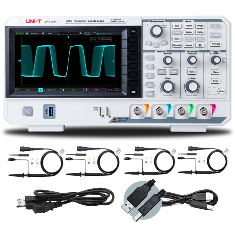 UPO1054 50 MHz 4Ch Digital Storage Oscilloscope