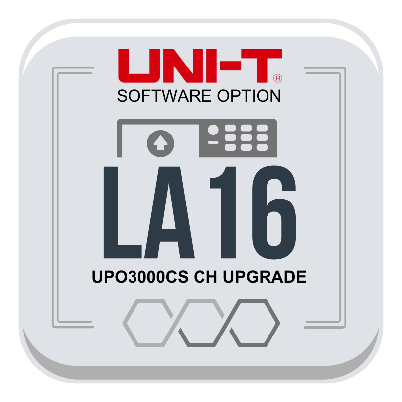 UPO3000CS/E-LA16 Logic Analyzer Software Option (requires UT-M15)