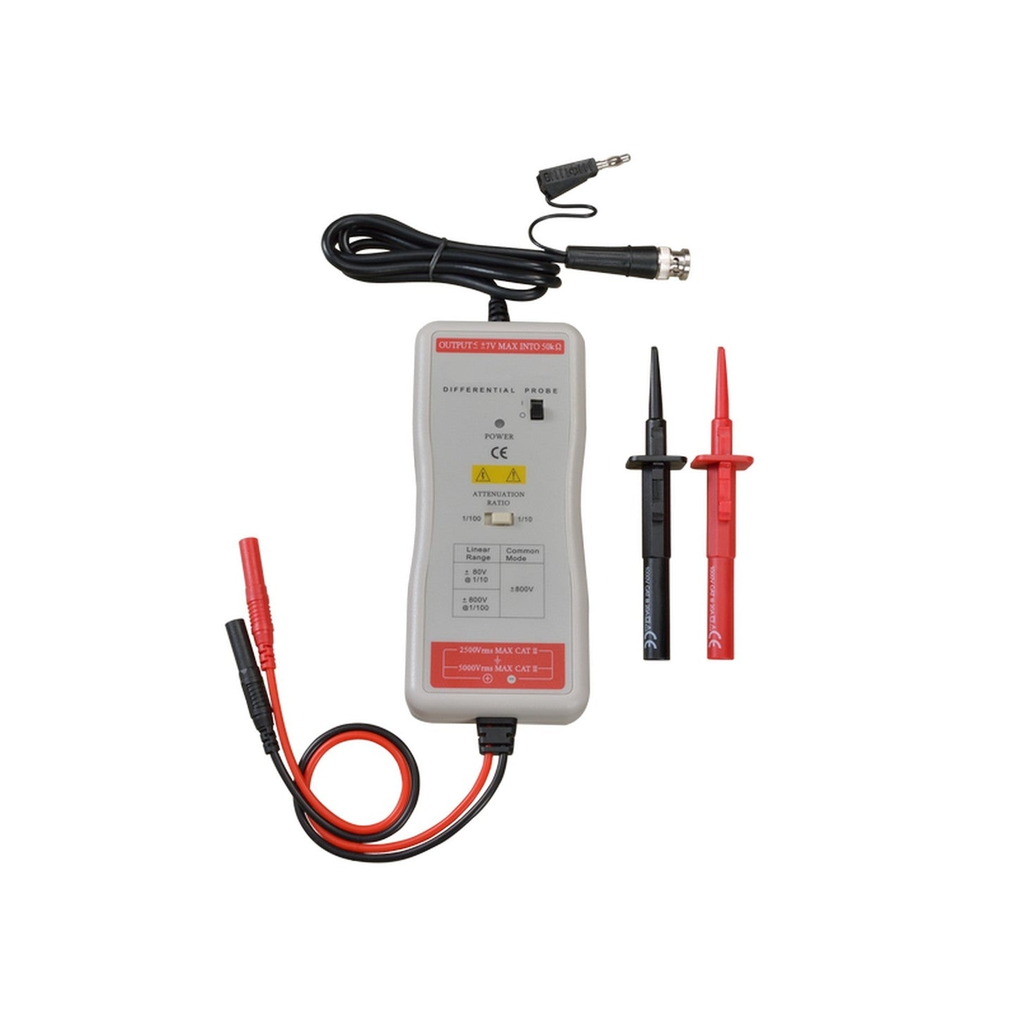 UT-P31 100 MHz 10:1/100:1 Differential Oscilloscope Probe
