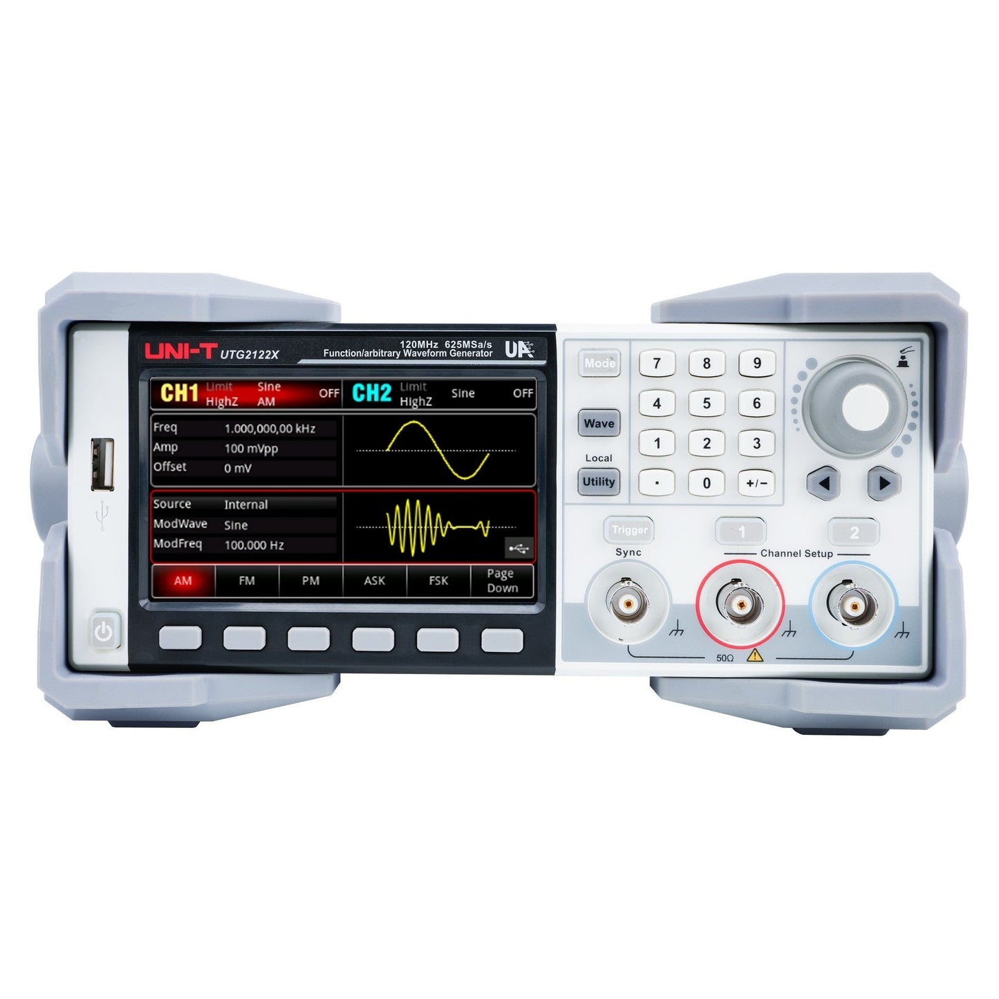 UTG2062X 60 MHz 2Ch Advanced-Series Arbitrary Waveform Generator