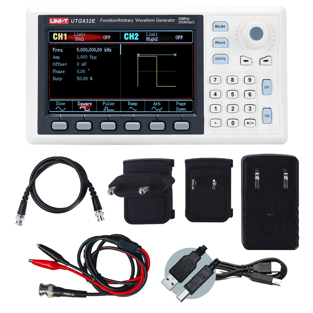 UTG932E 30 MHz 2Ch Classic-Series Arbitrary Waveform Generator