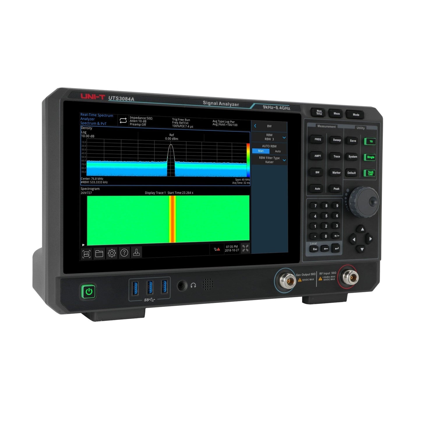 UTS3084A 8.4 GHz Performance-Series Signal Analyzer