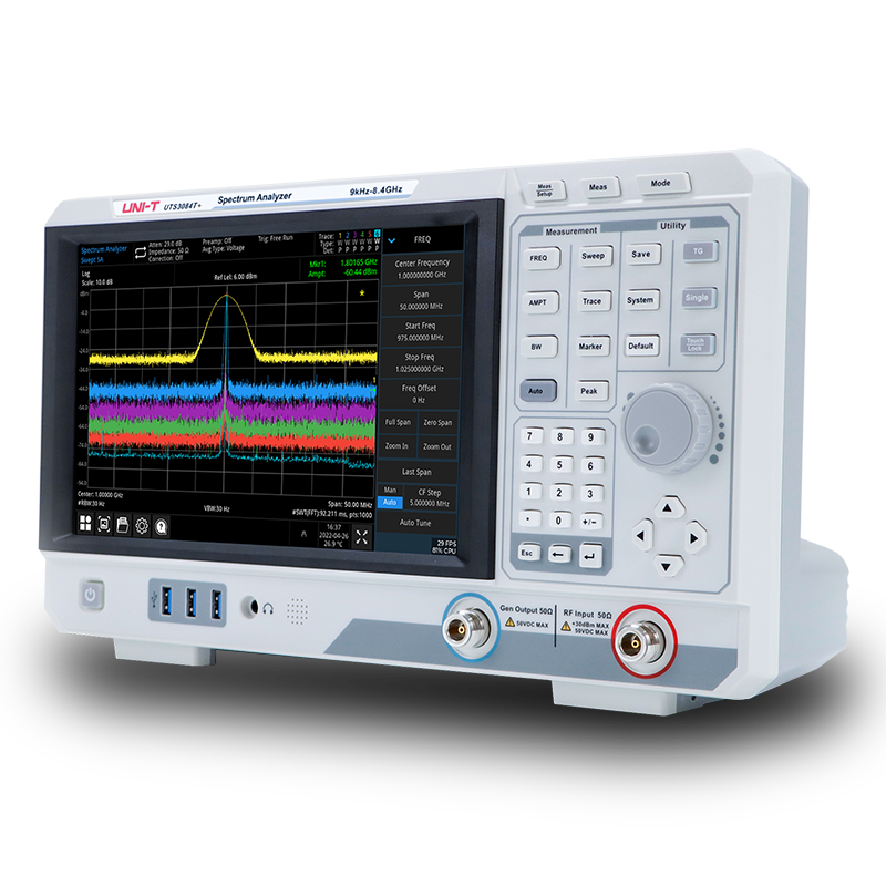 UTS3084T+ 8.4 GHz Spectrum Analyzer with Tracking Generator