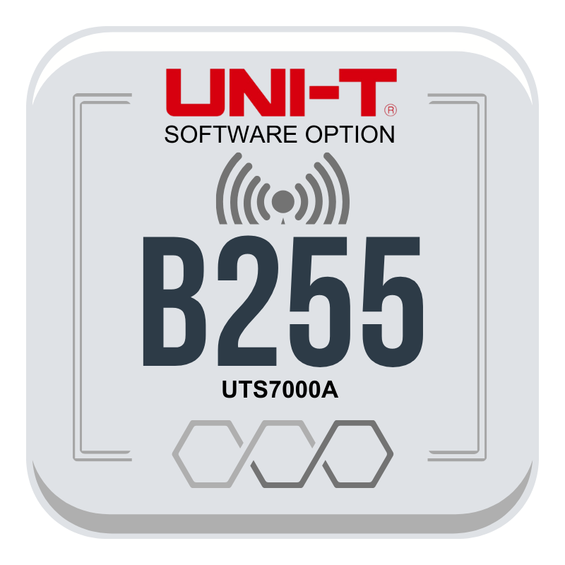 UTS7000A-B255 255 MHz Real-Time Analysis Bandwidth License