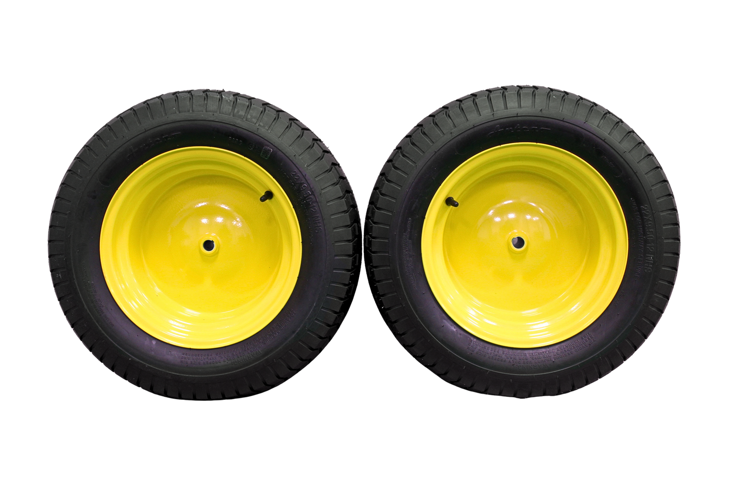 22x9.50-12 4 Ply Turf Tires & Wheels for John Deere Lawn & Garden Mower Turf Tires (Qty: 1)