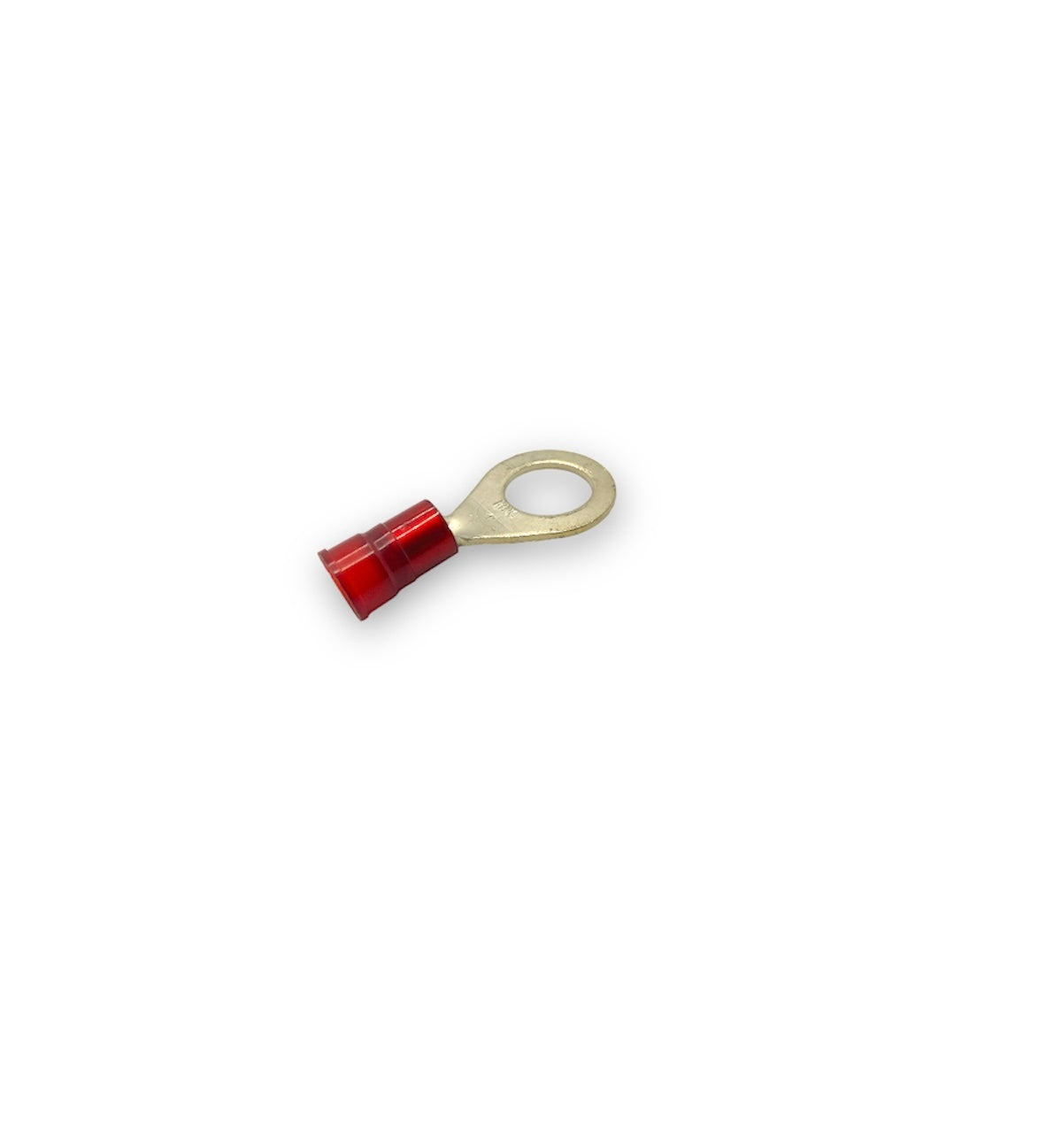 8 AWG 1/2in Ring Red Vinyl