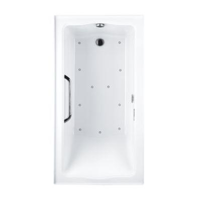 Toto ABR782L#01N2- Acrylic Airbath Clayton 6032T2 Cotton L Drain