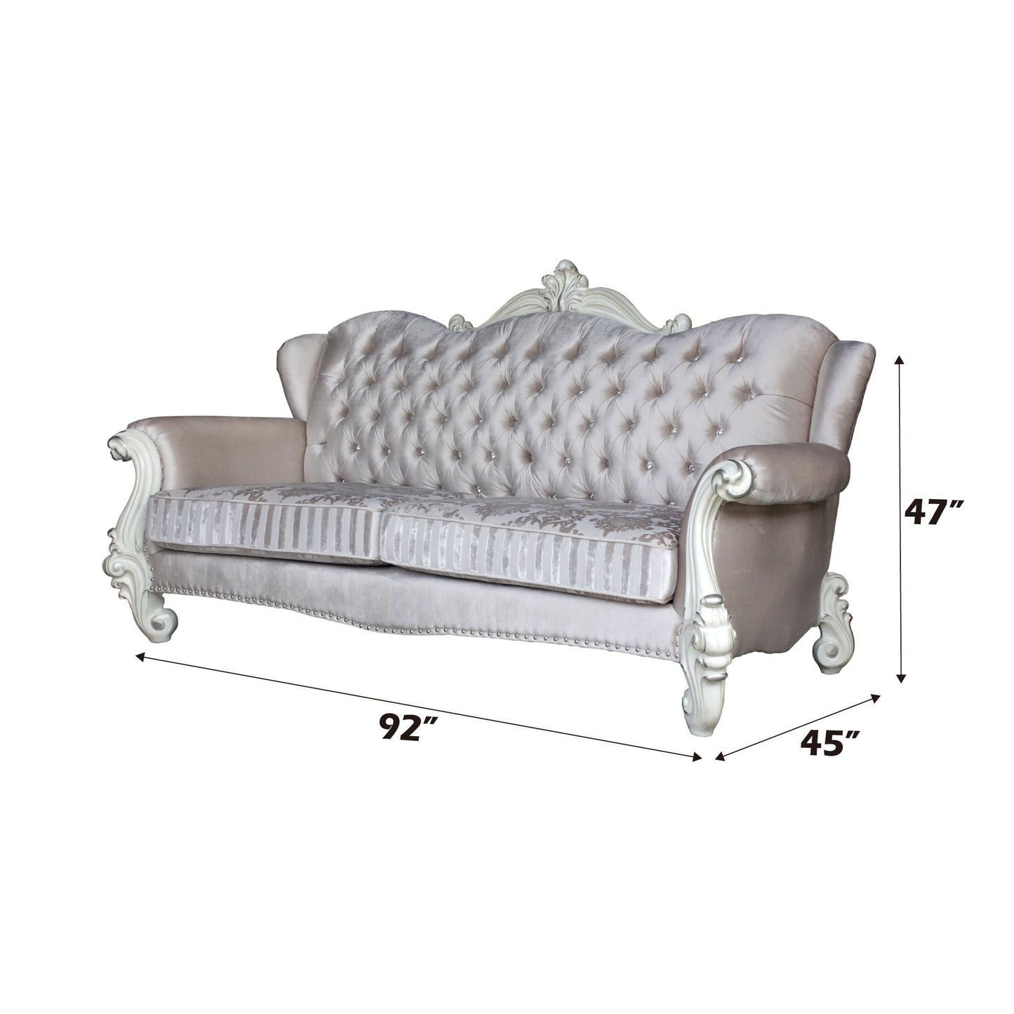Versailles - Sofa With 5 Pillows