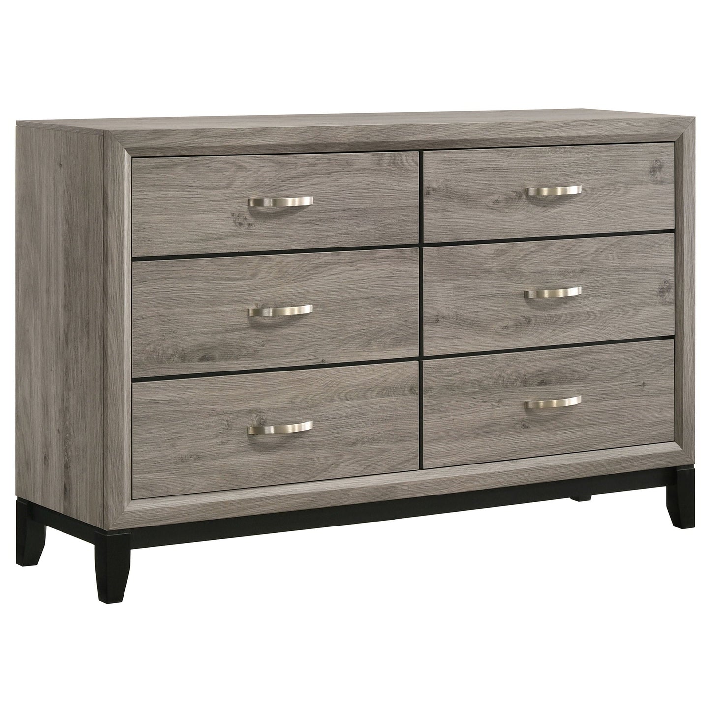 Valen Five-piece Twin Bedroom Set Light Taupe