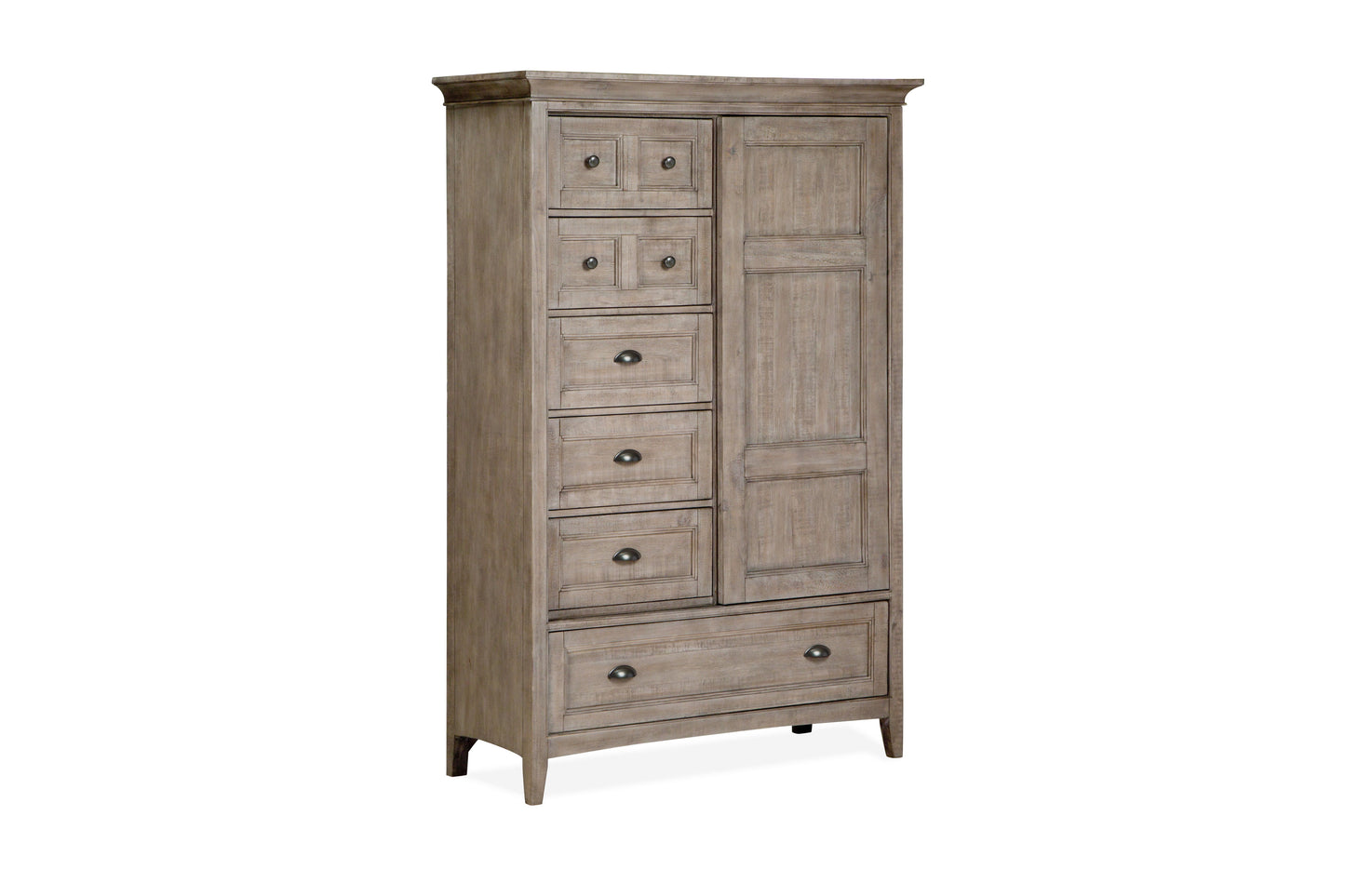 Paxton Place - Wood Door Chest - Dove Tail Gray