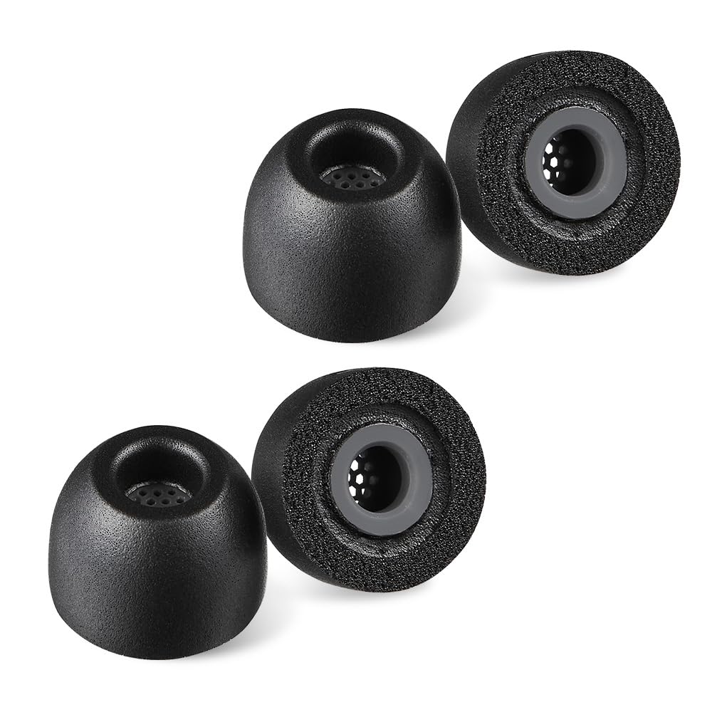 AZLA Foamax Standard(M) Foam Earbud Tips Memory Foam Earbud Tips Earbud Tips for Wireless Headphones Noise Canceling Earbuds Replacement Tips Compatible with Sony Beats Samsung Skullcandy JLab