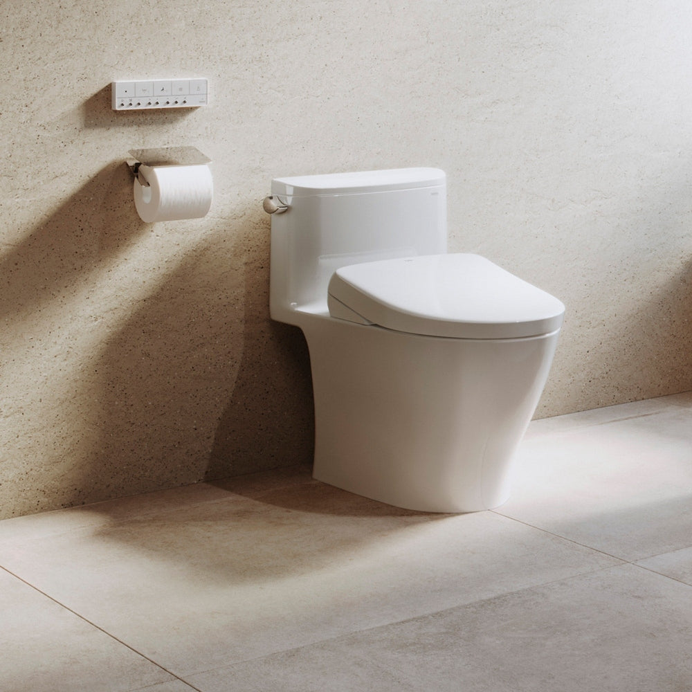 TOTO S7 WASHLET+ Bidet Toilet Seat with EWATER+ Bowl and Wand Cleaning and Lid