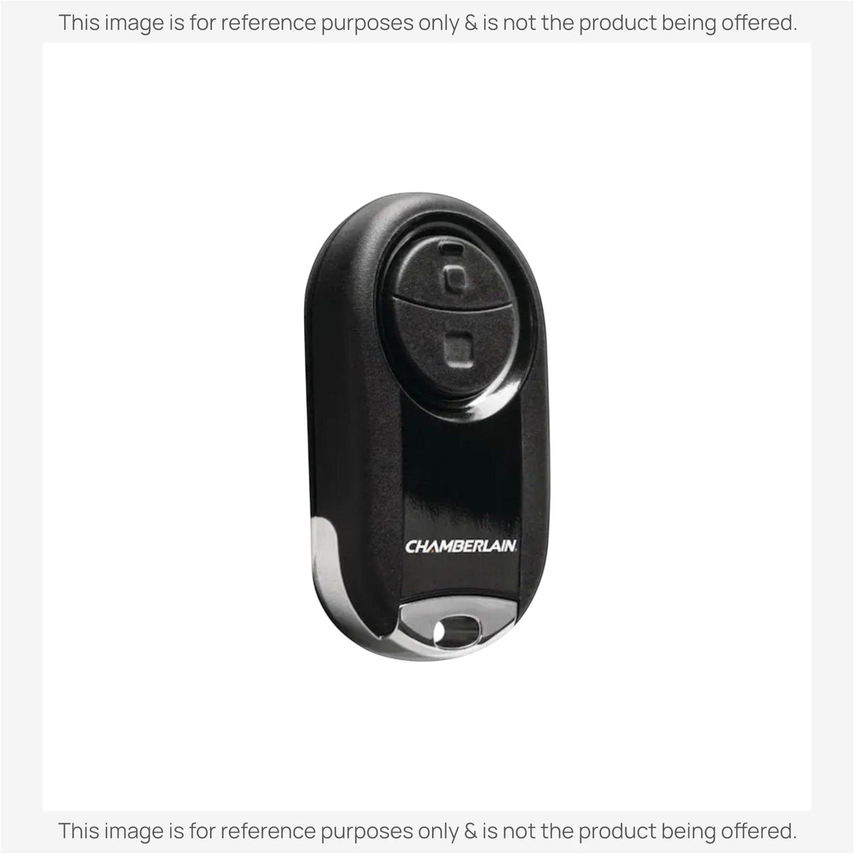 Anderic Substitute for Chamberlain MC100-P2 Keychain 2-Button Universal for Learn Key Garage Door Opener Remote Control [375UT-2button]