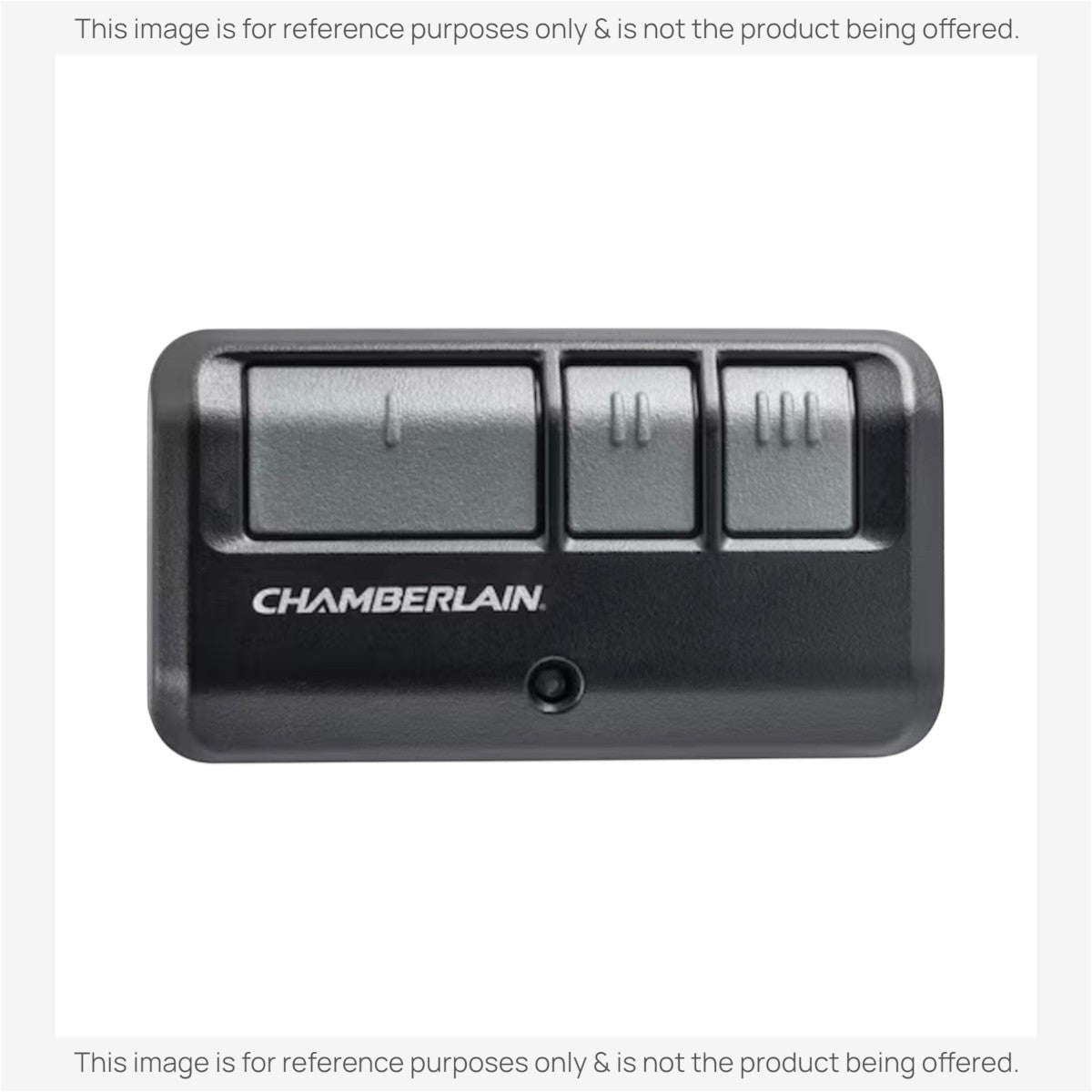Anderic Substitute for Chamberlain 953EV 3-Button For all Chamberlain with Learn key Garage Door Opener Remote Control [893MAX]
