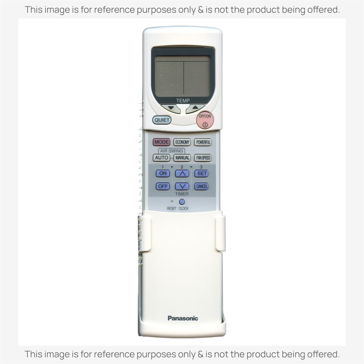 Anderic Substitute for Panasonic A75C2335 Air Conditioner Remote Control [KTN828]