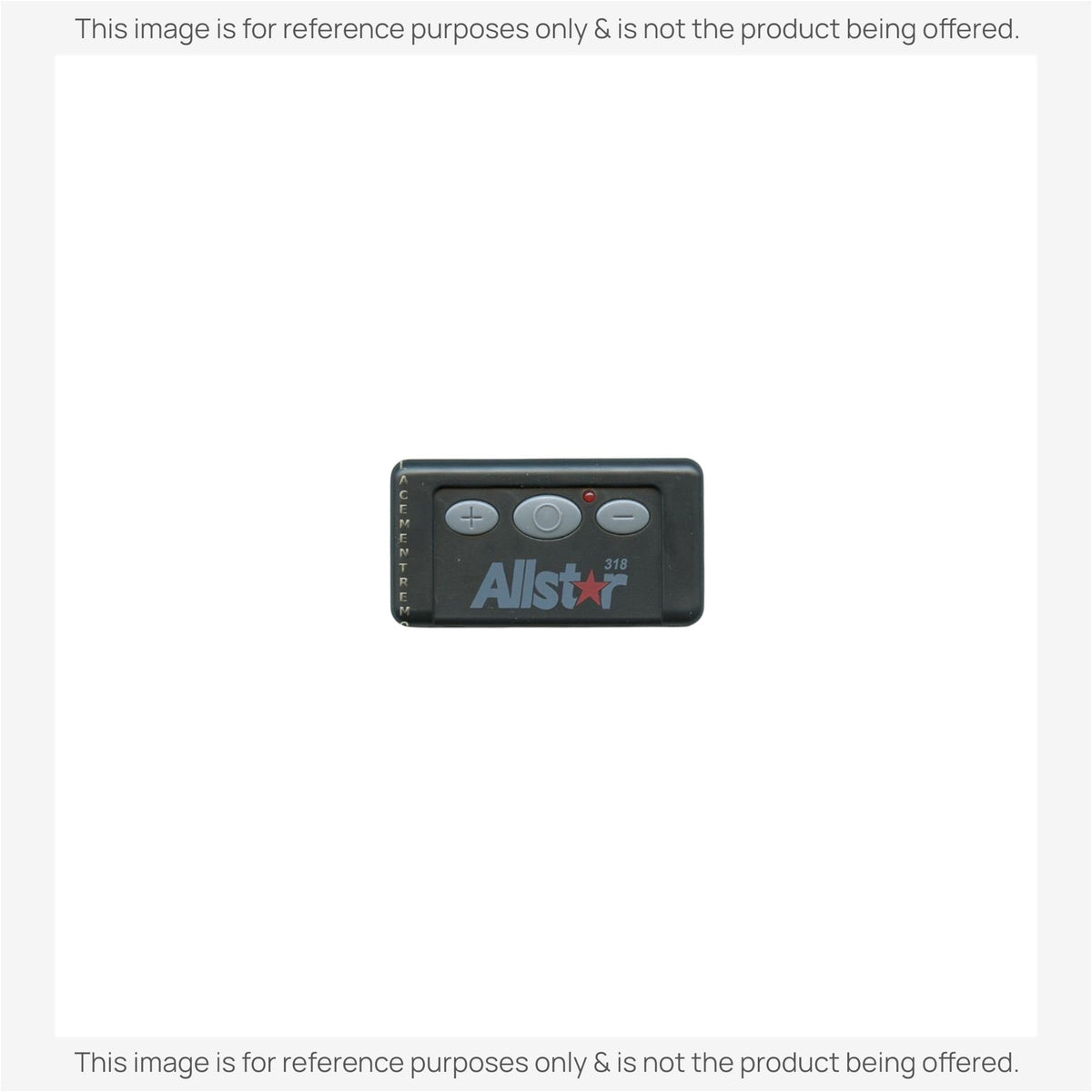 Anderic Substitute Kit for Allstar 110995 Quickcode 3 button 318mhz Garage Door Opener Remote Control [RR850LM]