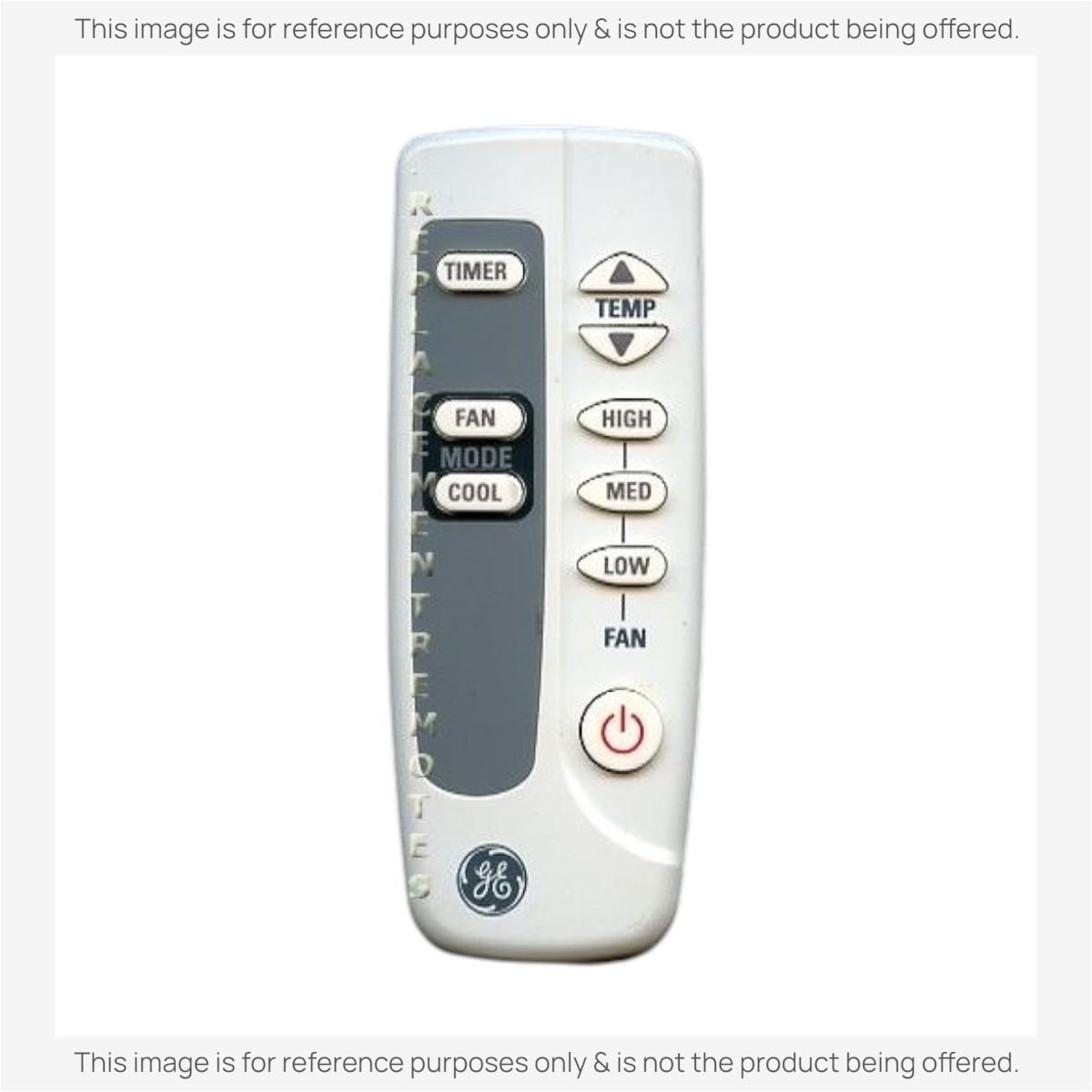 Anderic Substitute for GE General Electric ARC715 Air Conditioner Remote Control [ARC755]