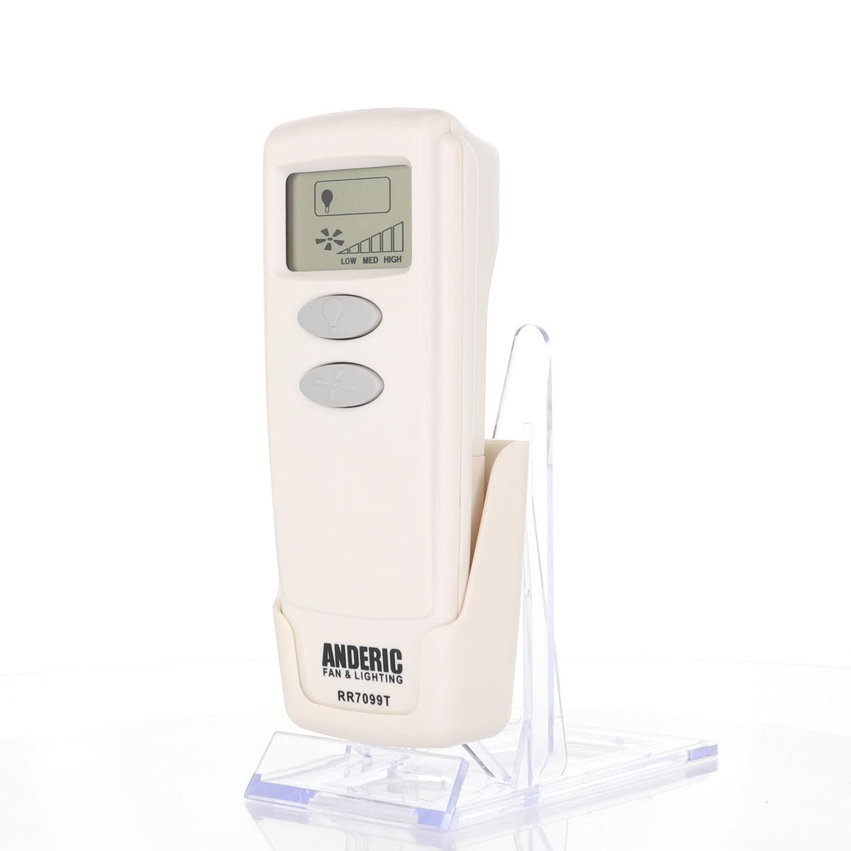 Anderic Substitute for Harbor Breeze CHQ8BT7098T Ceiling Fan Remote Control [RR7099T]