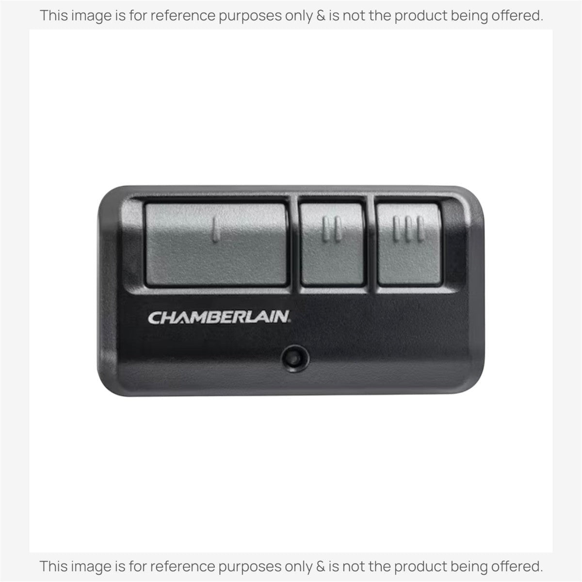 Anderic Substitute for Chamberlain 953EVC-P2 3-Button For all Chamberlain with Learn key Garage Door Opener Remote Control [893MAX]