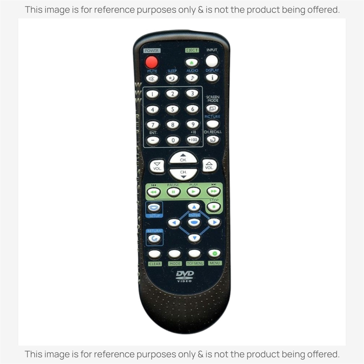 Anderic Substitute for Emerson NF605UD TV/DVD Remote Control [RMD14731]