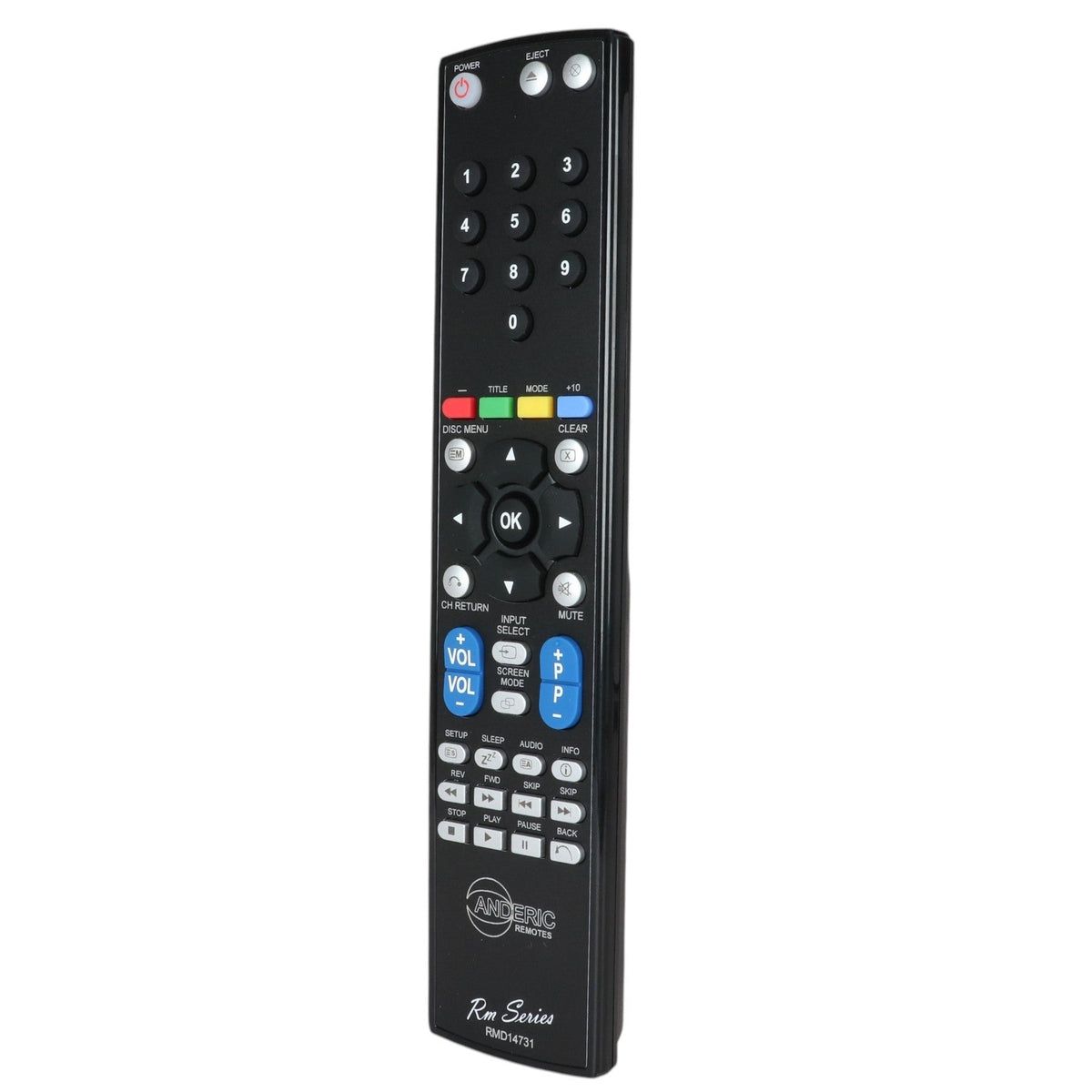Anderic Substitute for Emerson NF605UD TV/DVD Remote Control [RMD14731]