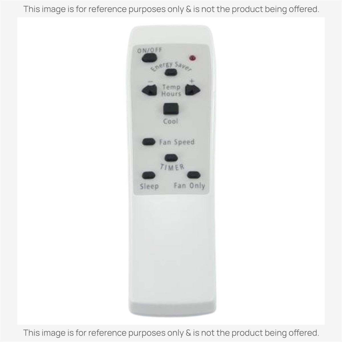 Anderic Substitute For Frigidaire 309342609 Air Conditioner Remote Control [RRFRIG01]