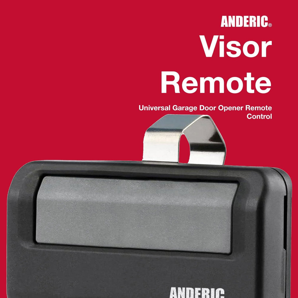 Anderic Substitute for Chamberlain 950ESTD-P2 Garage Door Opener Remote Control [891LM]