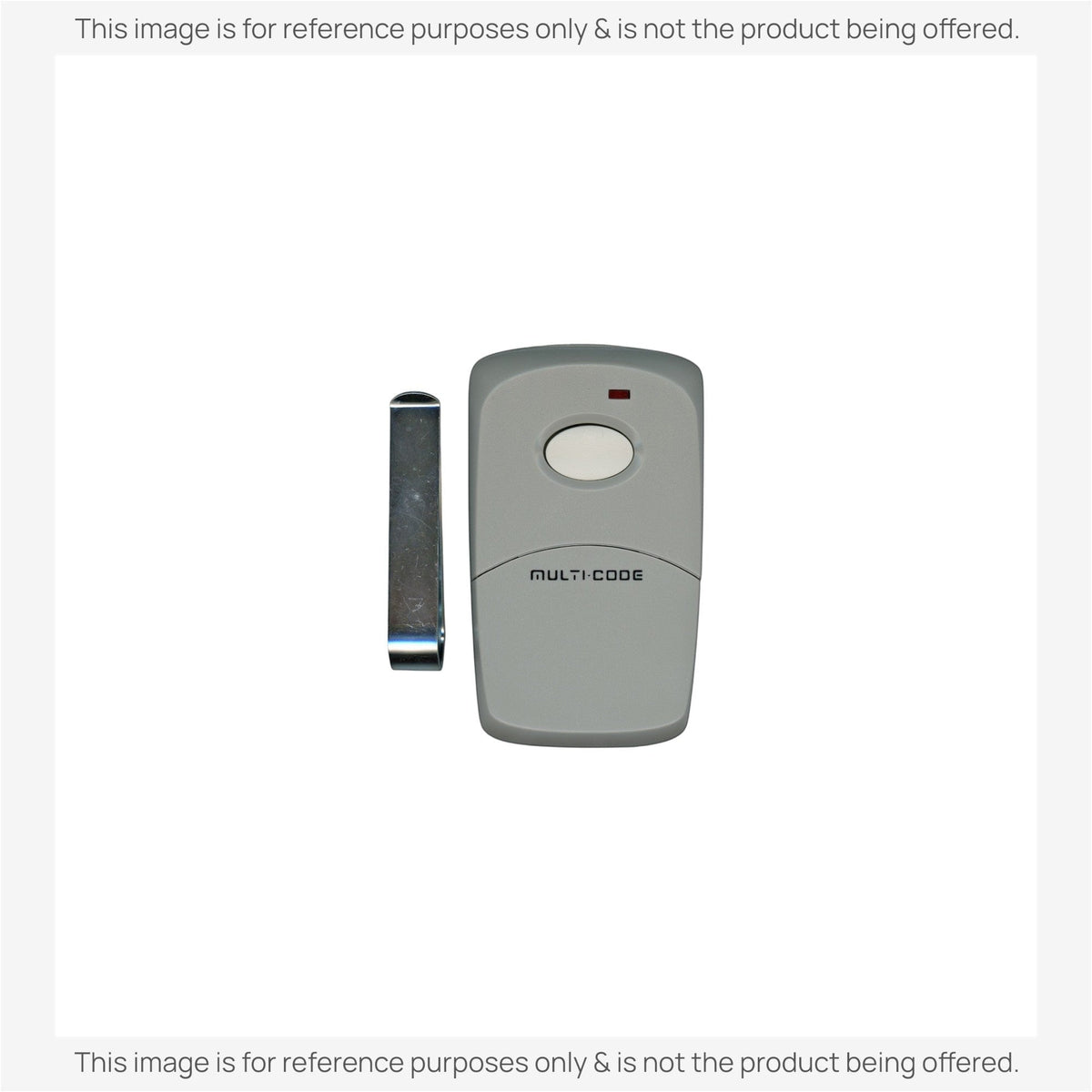 Anderic Substitute for Linear 3089 Multi-code 1-button 300 MHz Garage Door Opener Remote Control [375UT-2button]