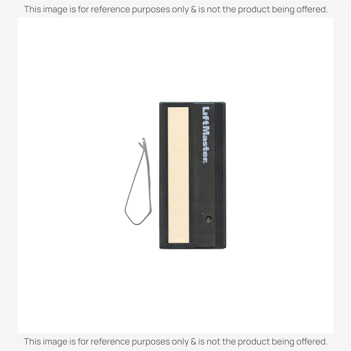 Anderic Substitute for AccessMaster 61LM 1-Button Visor 390 MHz Garage Door Opener Remote Control [375UT-2button]