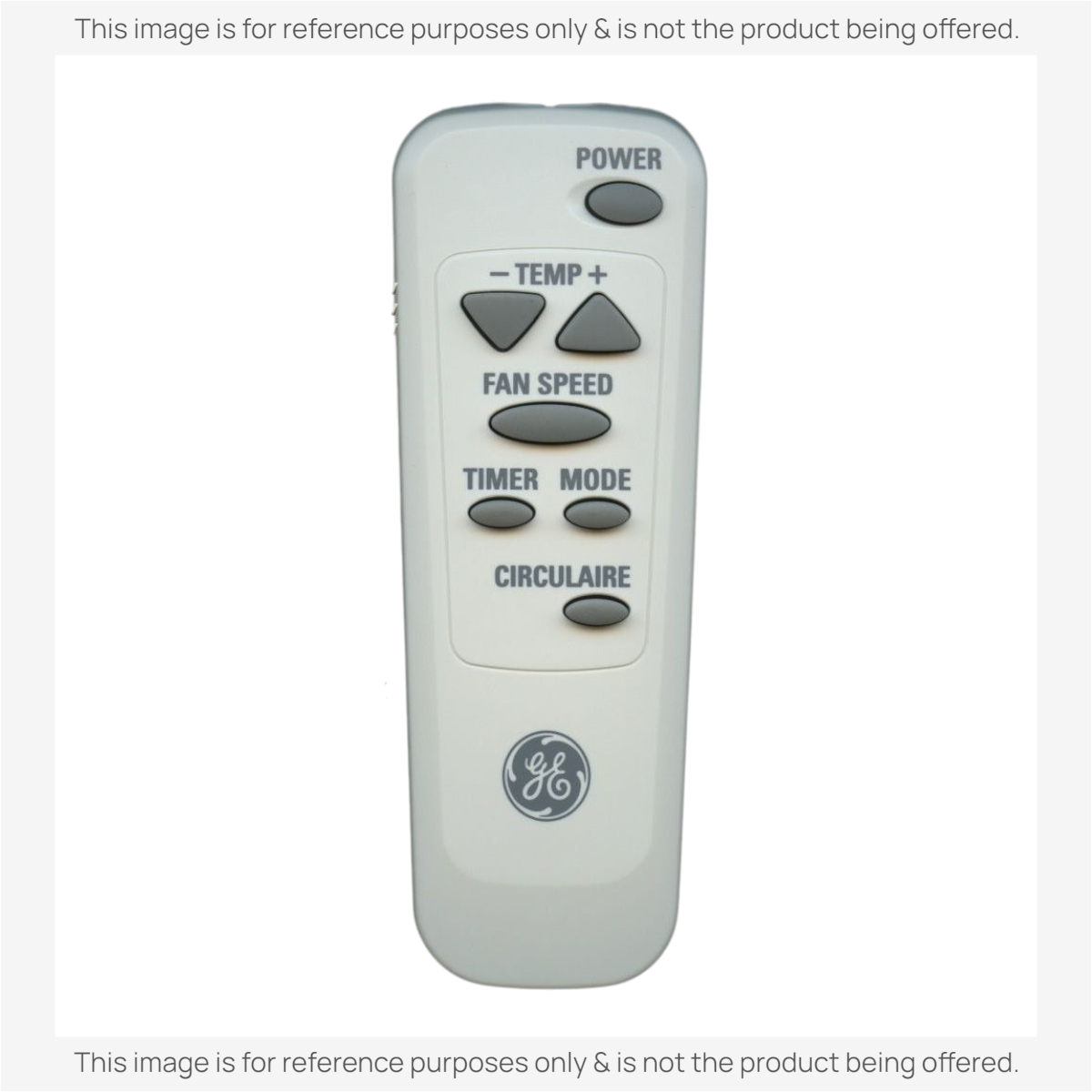 Anderic Substitute for GE General Electric 6711A20035H Air Conditioner Remote Control [RR0035A]