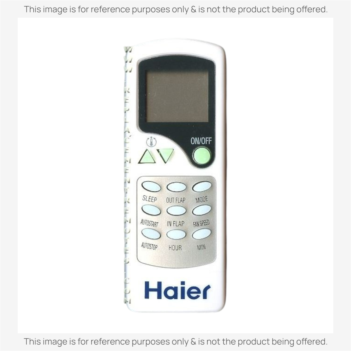 Anderic Substitute for Haier AC562037 Air Conditioner Remote Control [KTN828]