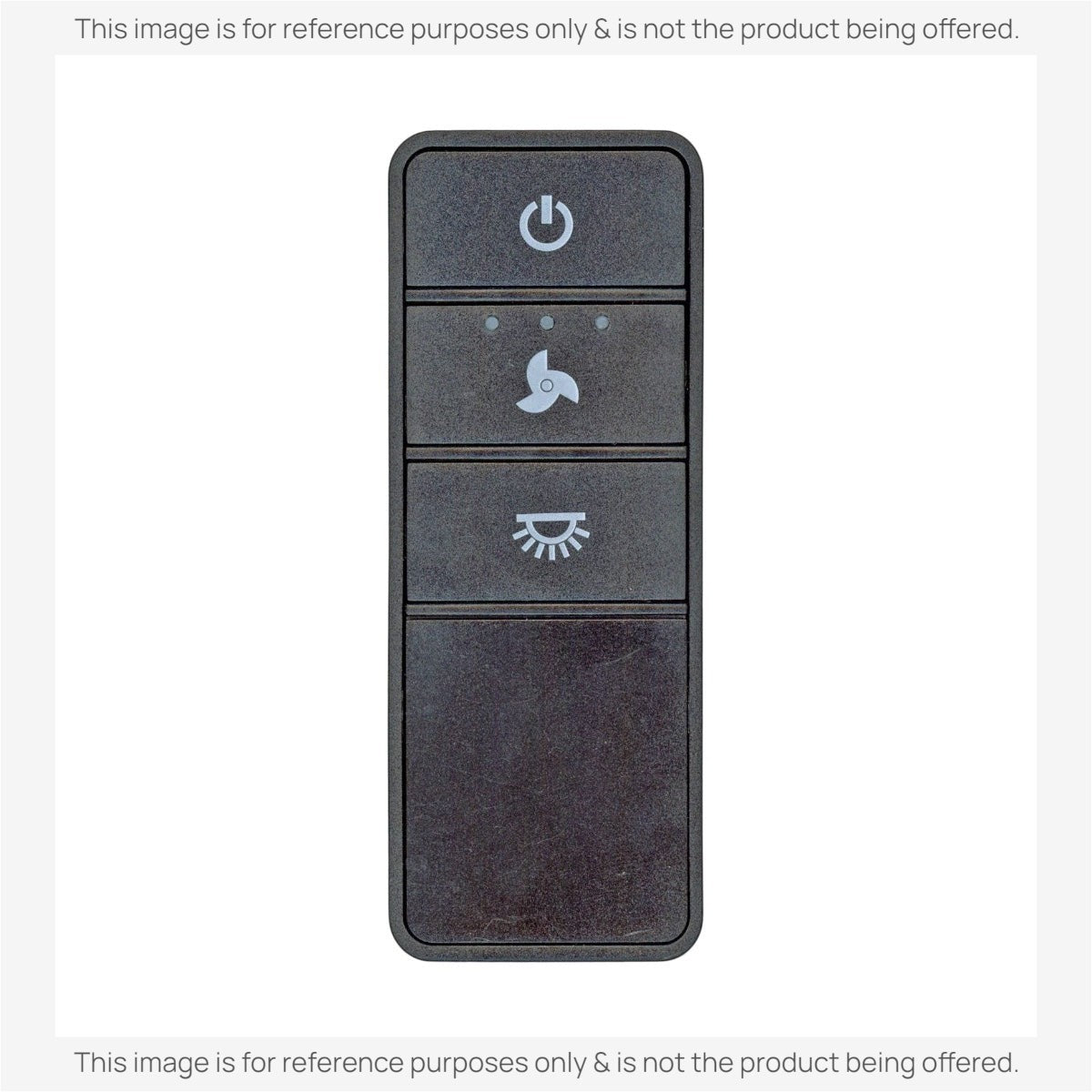 Anderic Substitute Kit for Hampton Bay TX028-C Ceiling Fan Remote Control [63T-AC83T-KIT]