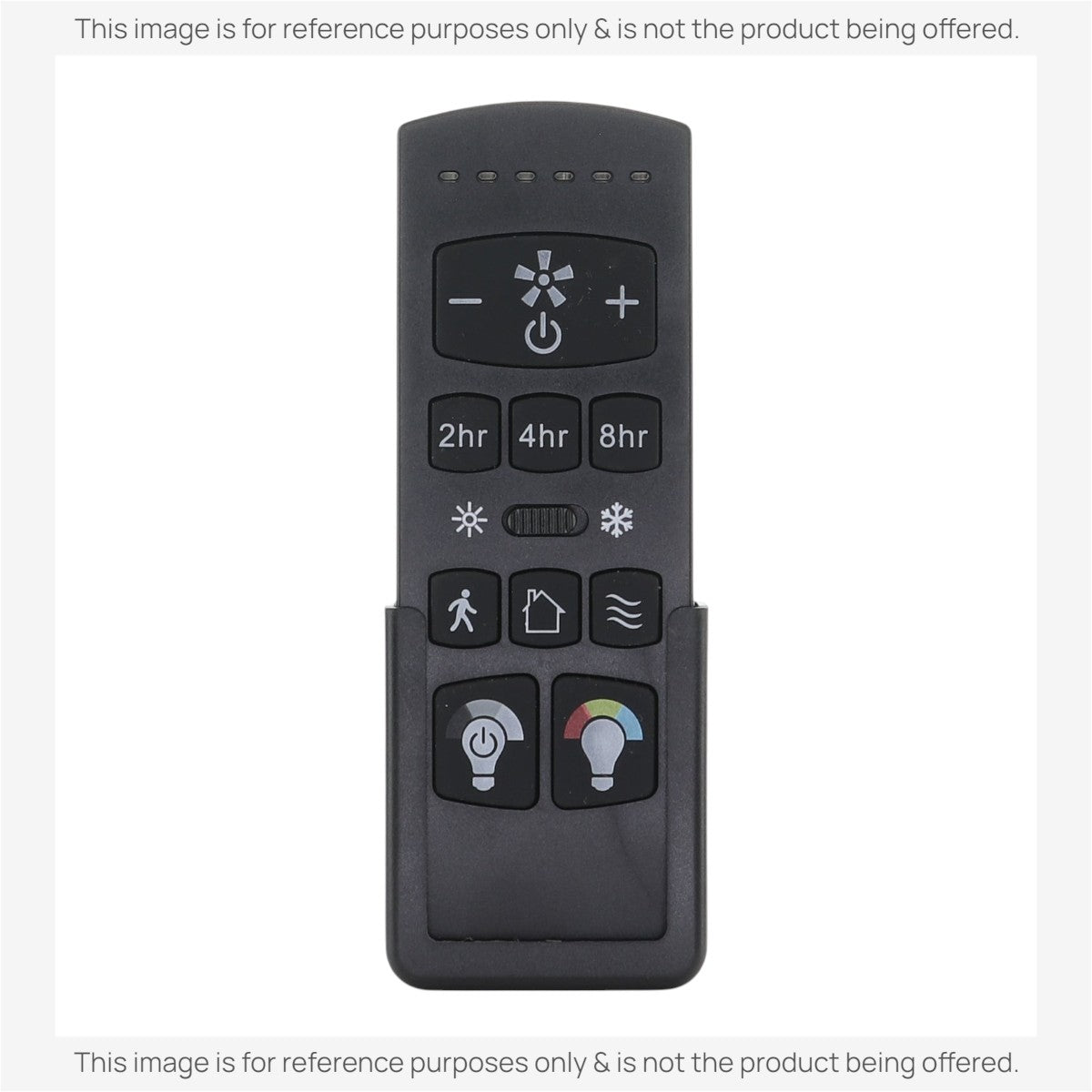 Anderic Substitute For Harbor Breeze FA0198 Ceiling Fan Remote Control | Arbormere 60-in  | 4L000016210, A25-FA0198A [RRFA0318]