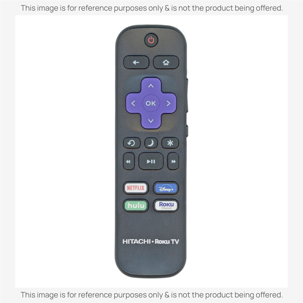 Anderic Substitute for Hitachi RC-472 Roku TV Remote Control [RRST01]
