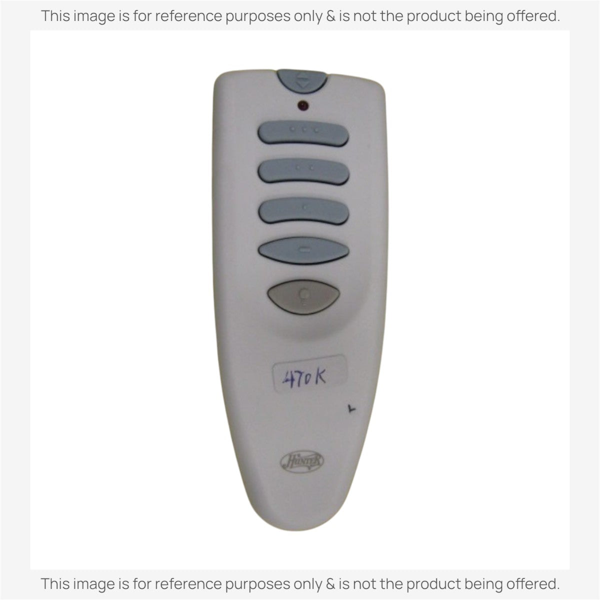 Anderic Substitute for Hunter 85069 IN2TX27 Ceiling Fan Remote Control [MR77A-RR7222T434-KIT]