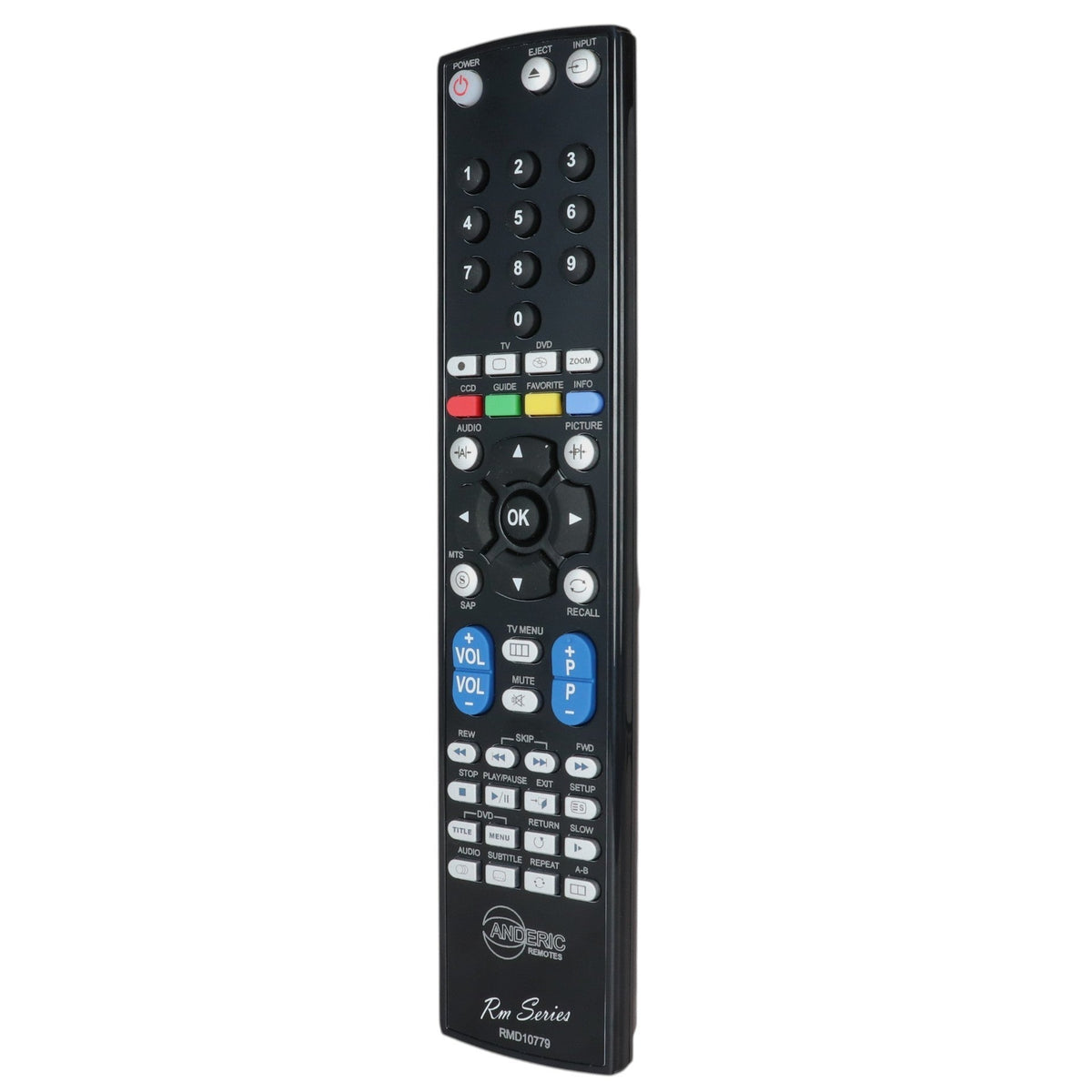 Anderic Substitute For Insignia NSRC9DNA14 TV/DVD Remote Control [RMD10779]