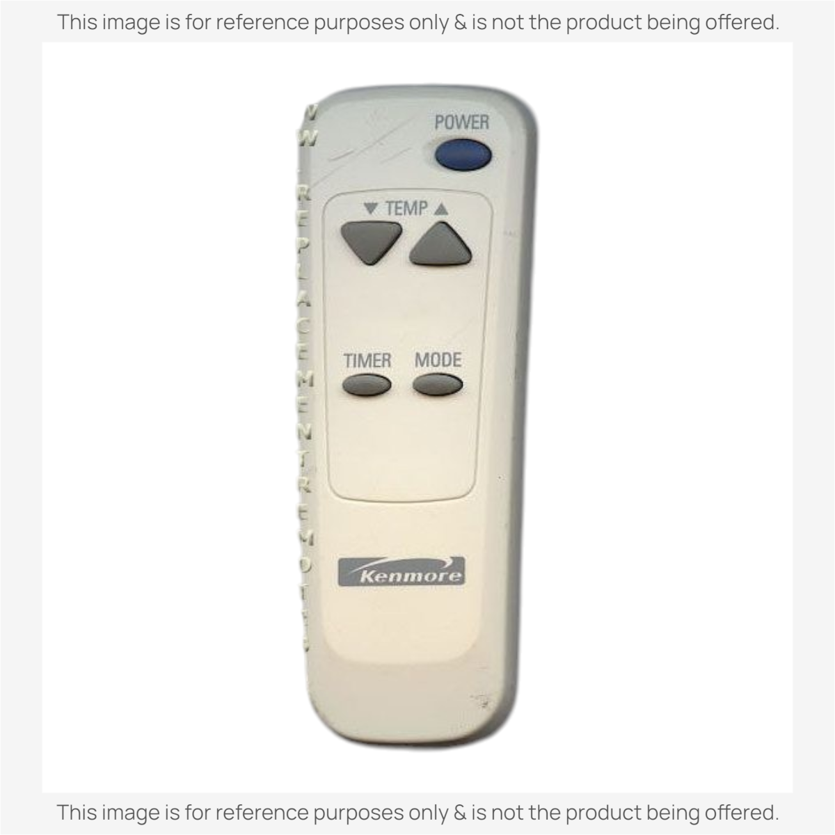 Anderic Substitute for Kenmore 6711A20089C Air Conditioner Remote Control [RR0035A]