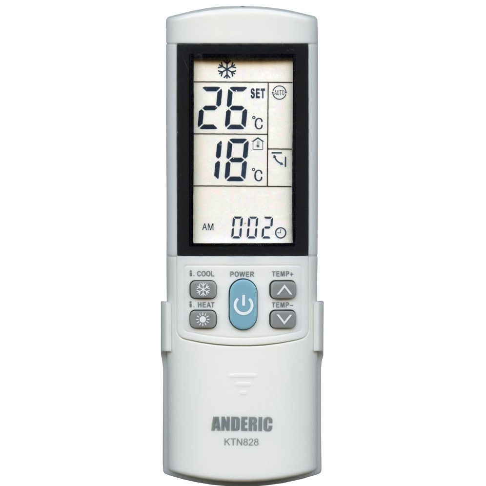 Anderic Substitute for LG AKB73835317 Air Conditioner Remote Control [KTN828]