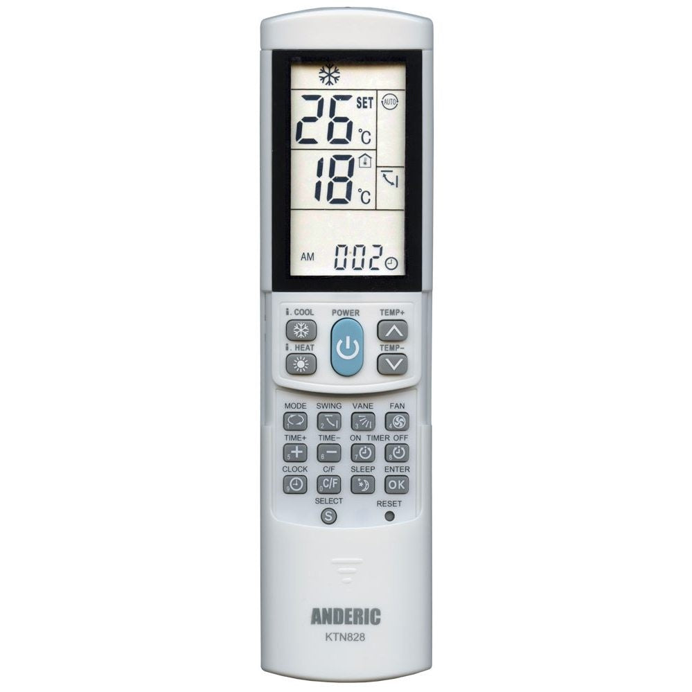Anderic Substitute for Panasonic A75C3582 Air Conditioner Remote Control [KTN828]