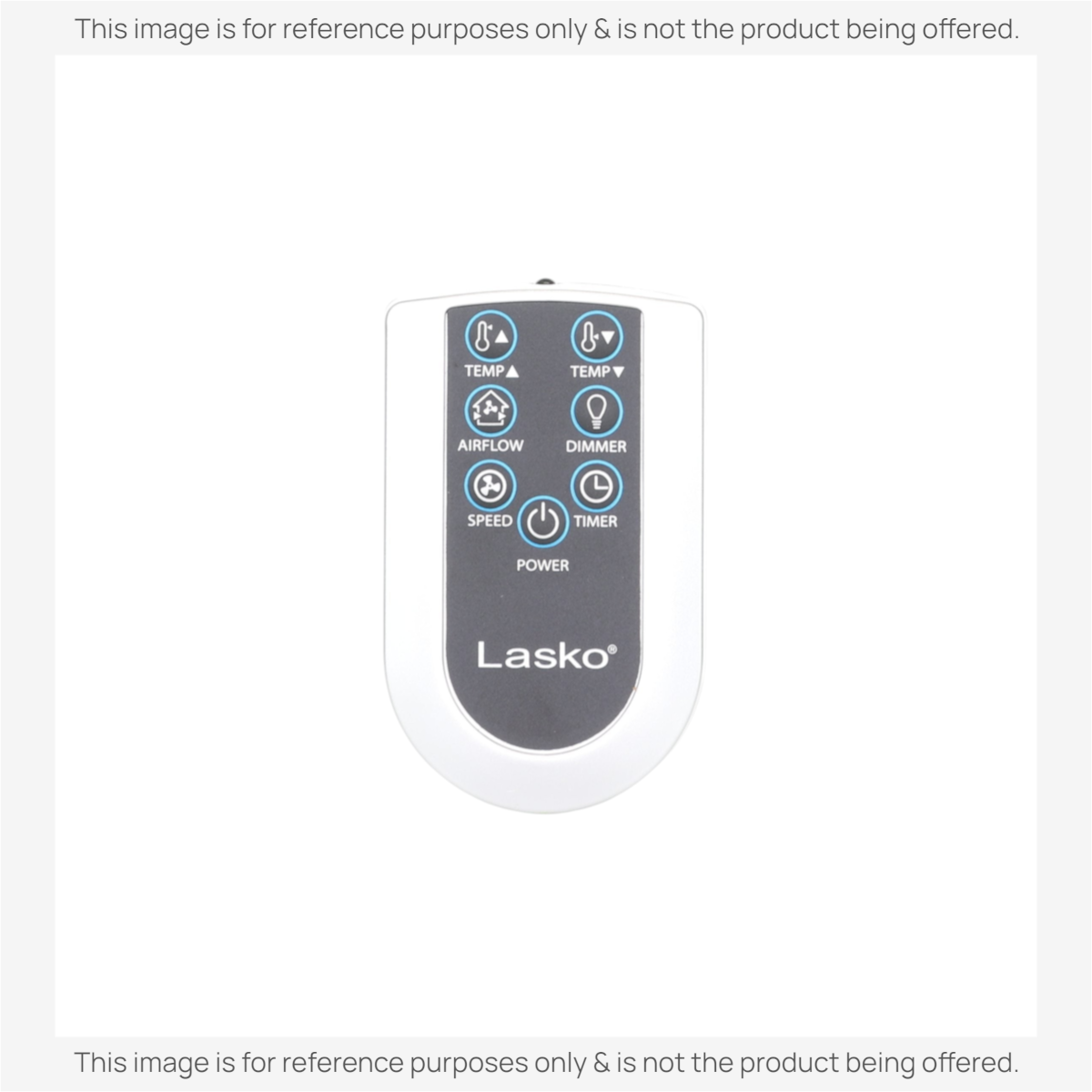 Anderic Substitute for Lasko 2033858 Twin Window Fan Remote Control for W09550 Electrically Reversible Twin Window Fan [RRFAN100A]