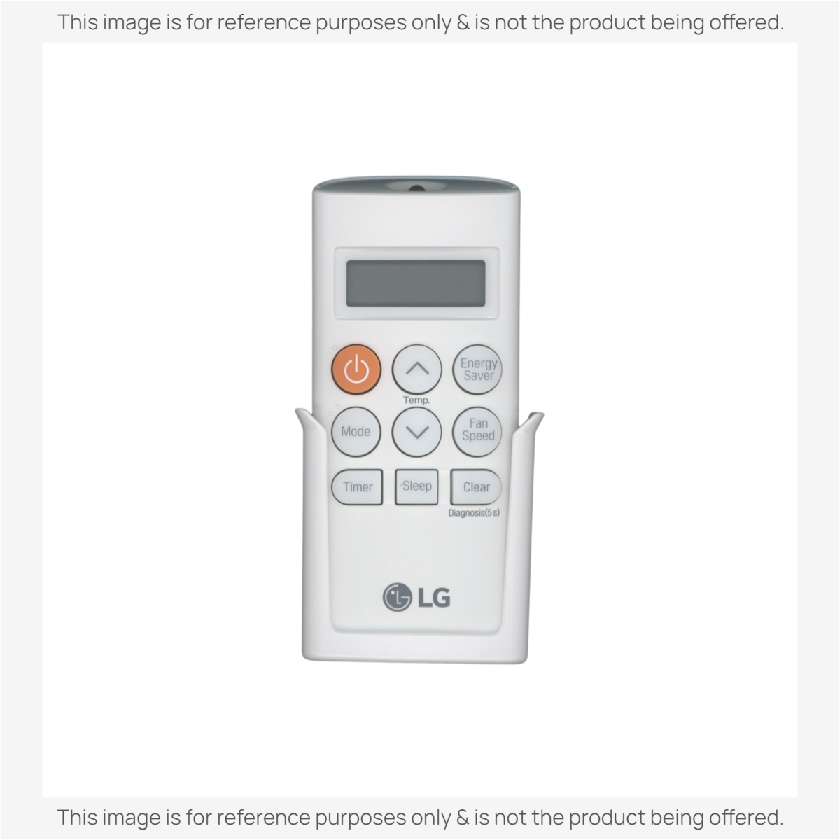 Anderic Substitute for LG AKB73598008 Air Conditioner Remote Control [KTN828]