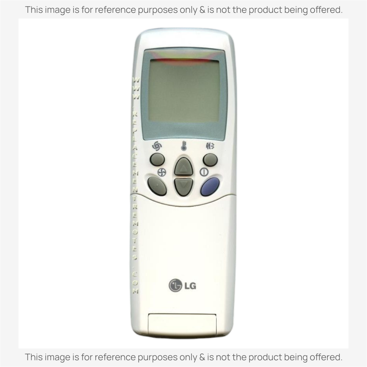 Anderic Substitute for LG 6711A20010D Air Conditioner Remote Control [KTN828]