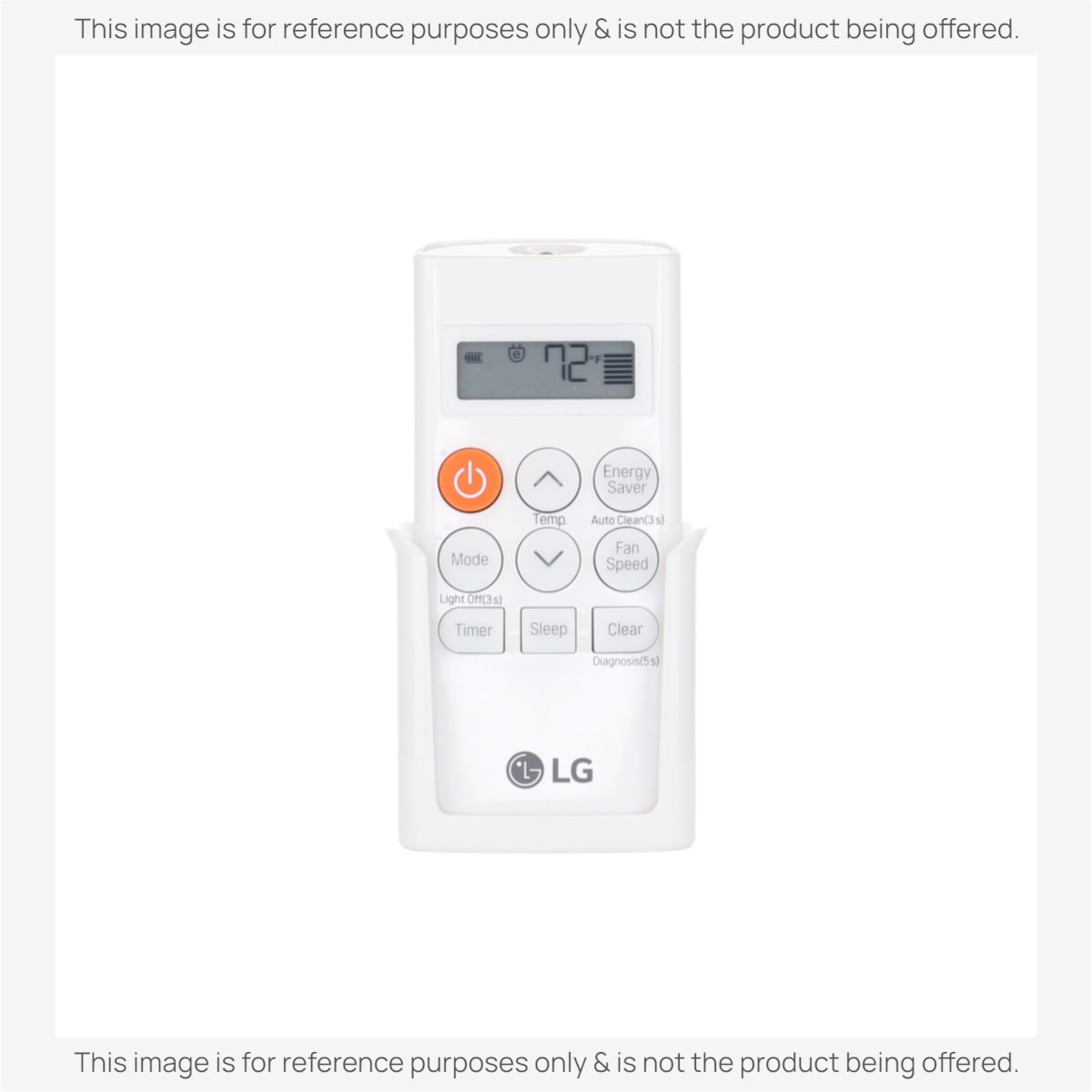 Anderic Substitute for LG AKB73598016 Window Unit Air Conditioner Remote Control - AKB73598016 [KTN828]