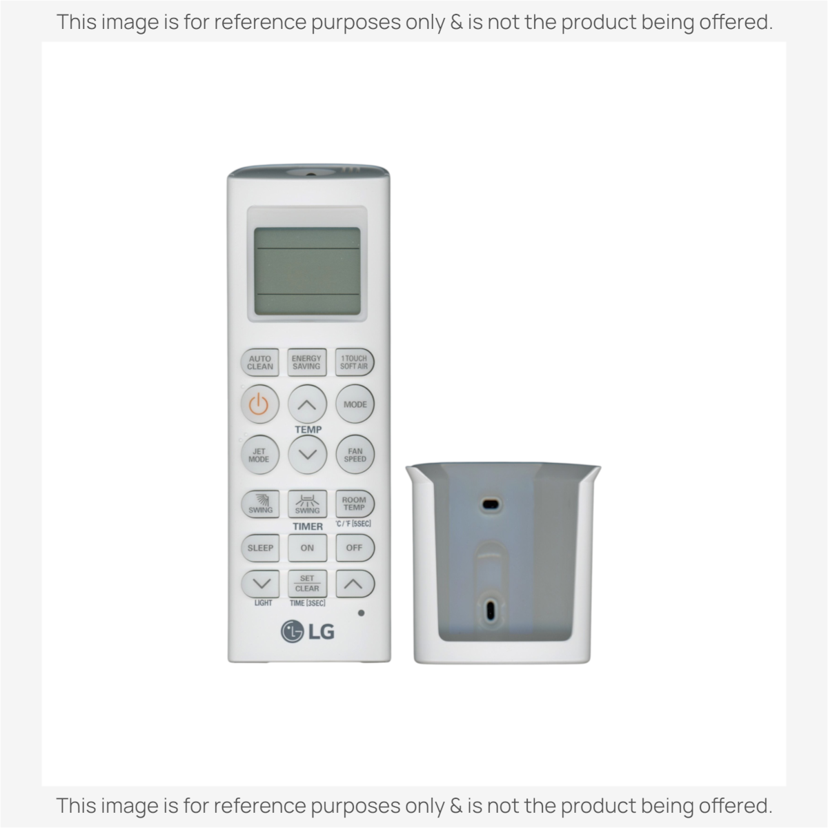 Anderic Substitute for LG AKB73835317 Air Conditioner Remote Control [KTN828]