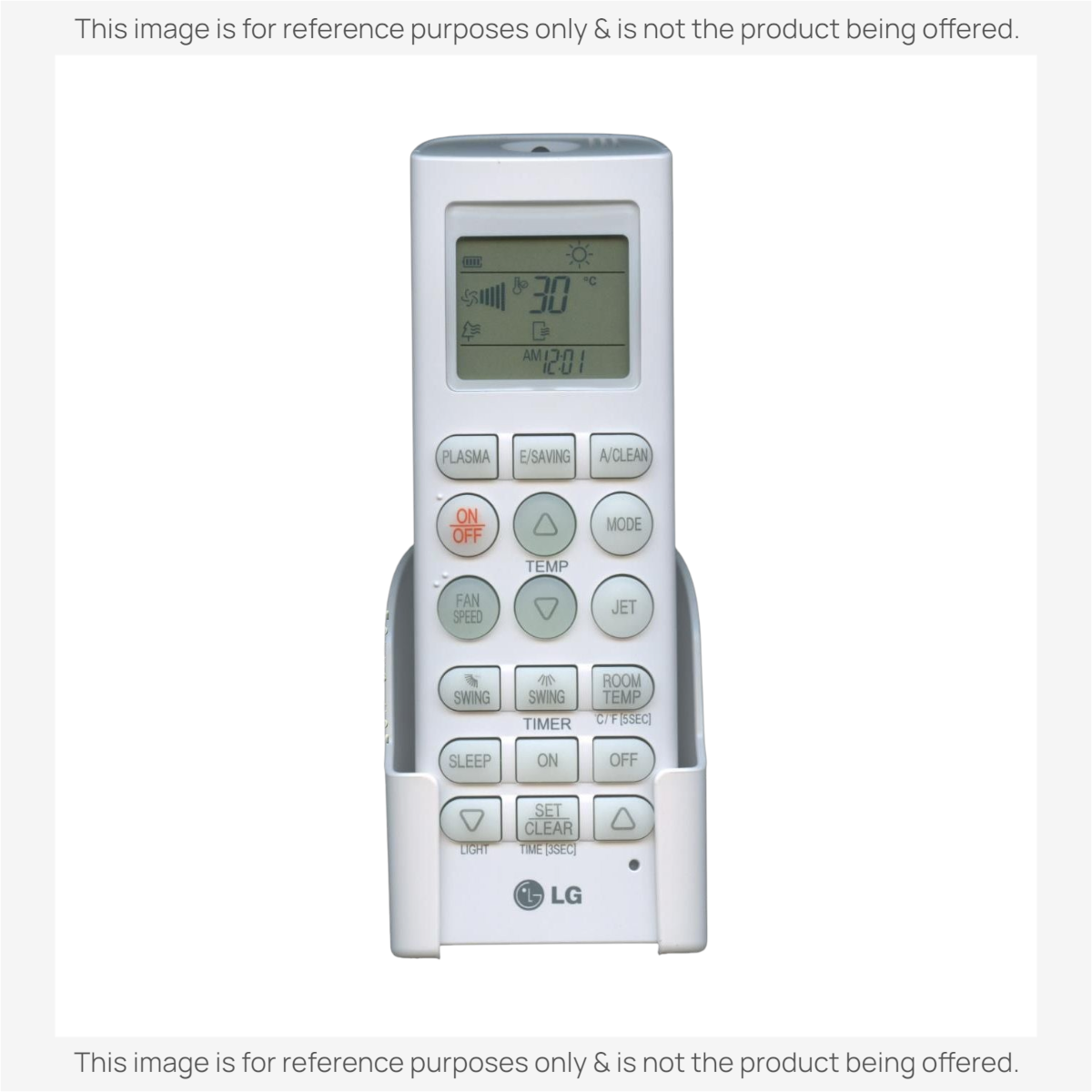 Anderic Substitute for LG AKB73215509 Air Conditioner Remote Control /AKB73315601 [KTN828]