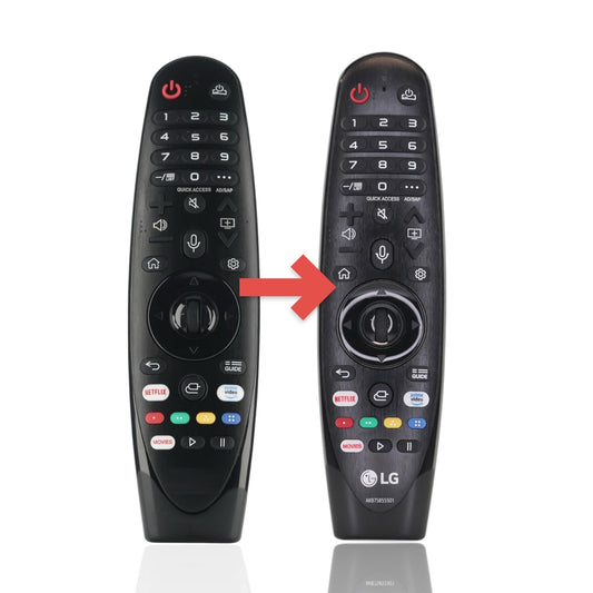 Dan's Originals For LG AN-MR19BA Magic TV Remote Control | Voice | Universal | Motion | Scroll Wheel | Compatible with OLED, NanoCell, UHD TVs - AKB75635305 [LGMR20GA]