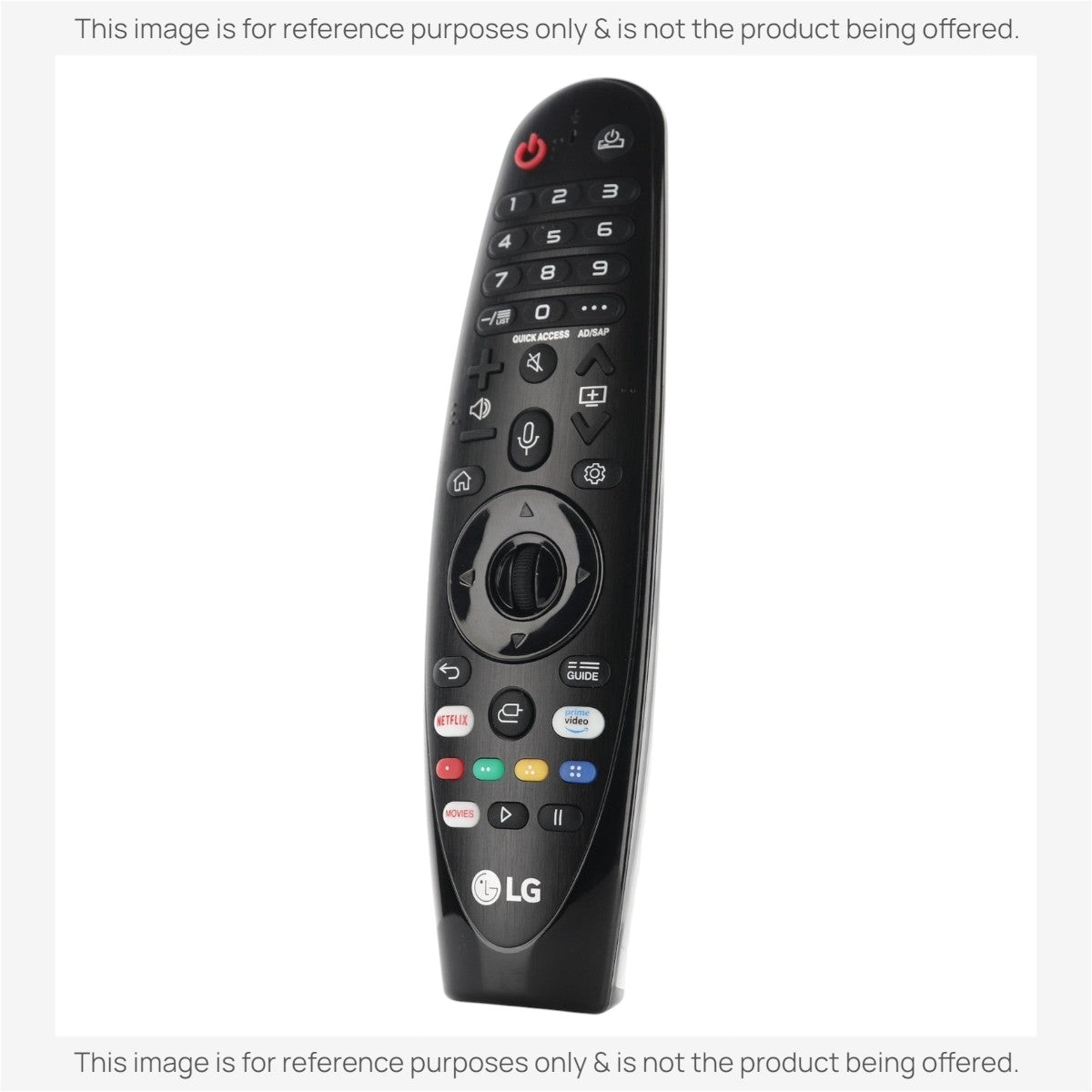 Dan's Originals For LG AN-MR19BA Magic TV Remote Control | Voice | Universal | Motion | Scroll Wheel | Compatible with OLED, NanoCell, UHD TVs - AGF80220501 [LGMR20GA]