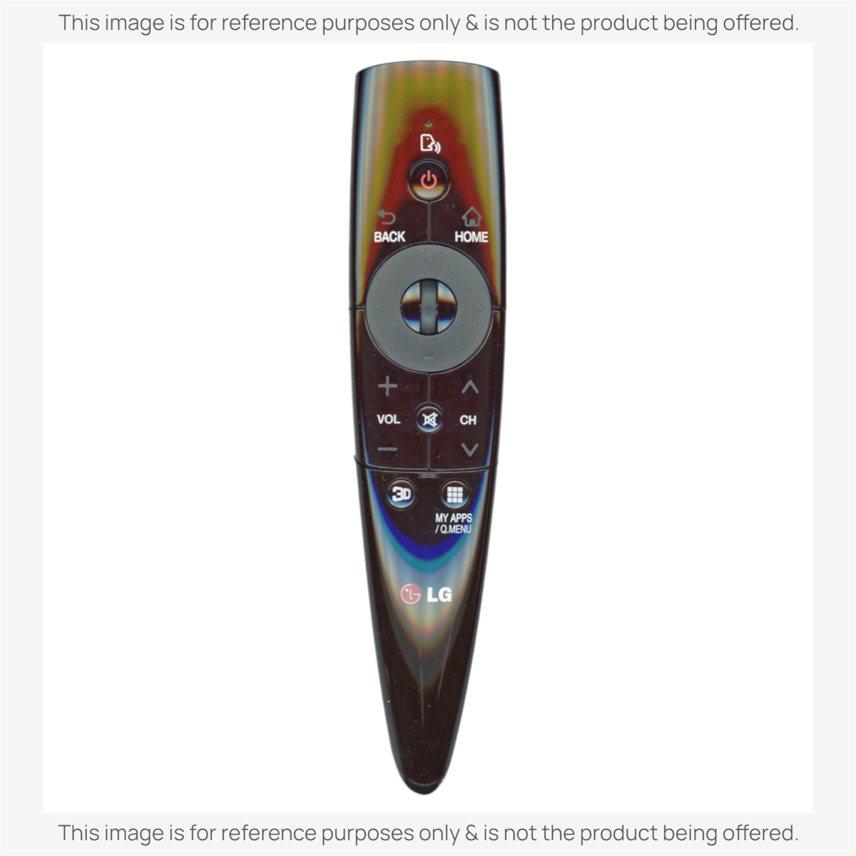 Anderic Substitute For LG ANMR3007 TV Remote Control [RRMR600,NO VOICE]