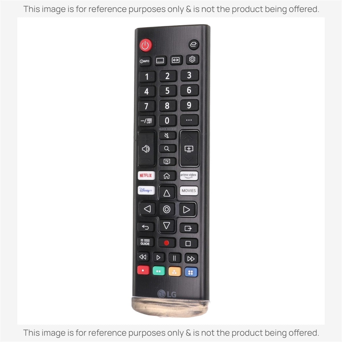 Substitute for LG AKB76037603 Smart TV IR Remote Control [AKB76040302]