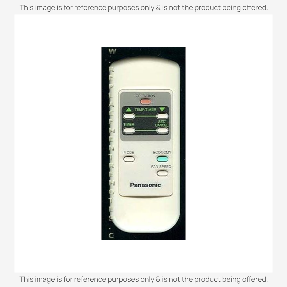 Anderic Substitute for Panasonic A7502062 Air Conditioner Remote Control [KTN828]